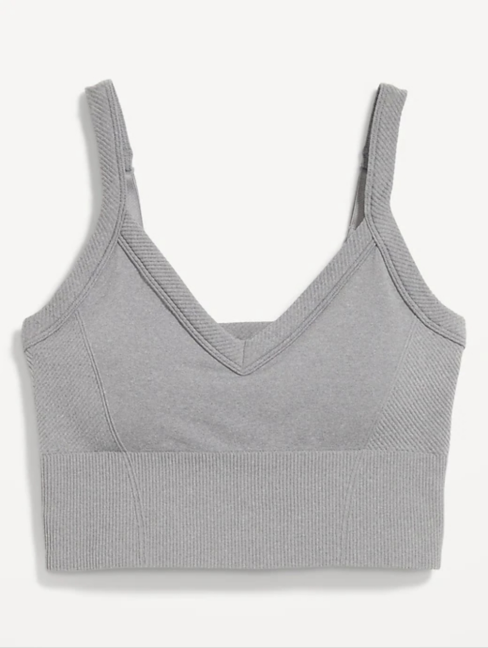 Light Support Fluid Seamless Longline Sports Bra